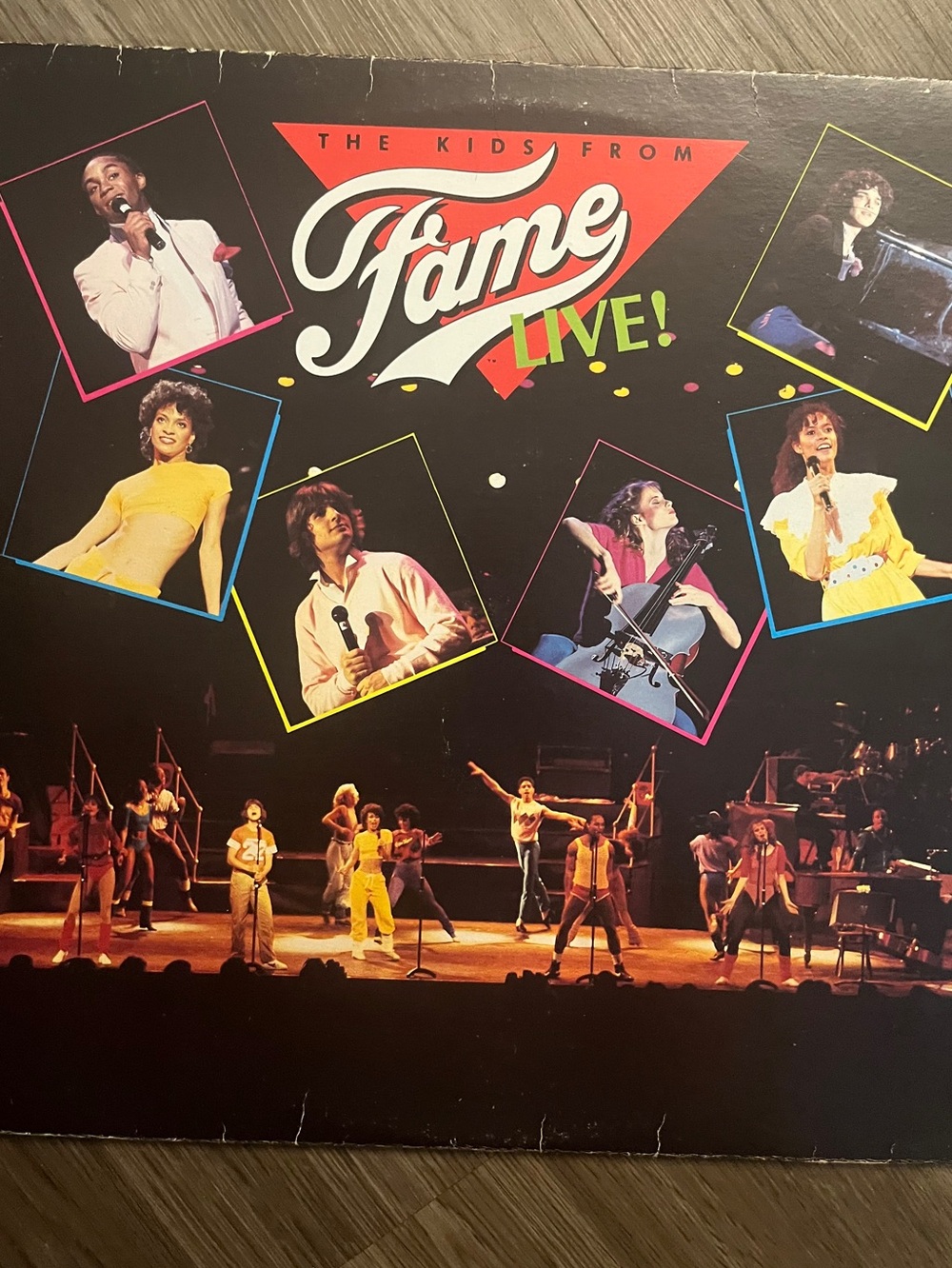 Record/LP Fame Live vintage retro classic first UK tour 1983 RCA